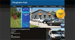 Desktop Screenshot of plougmann-auto.dk